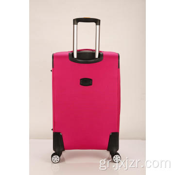 Επεκτάσιμη μαλακή ροζ αποσκευών